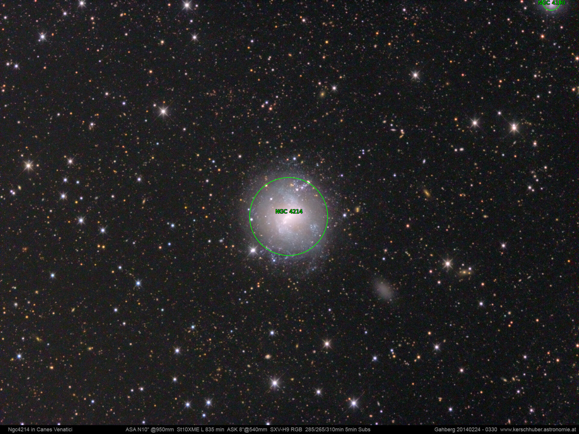 Sternkarten-Overlay (Astrometry.net)