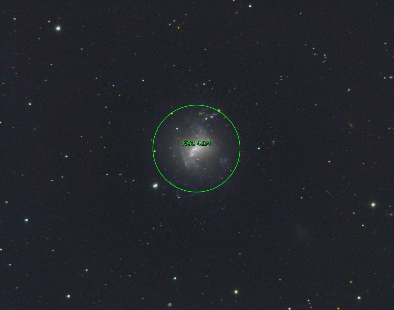 Sternkarten-Overlay (Astrometry.net)