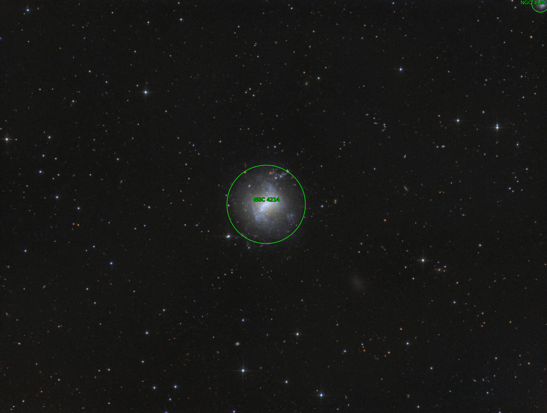 Sternkarten-Overlay (Astrometry.net)