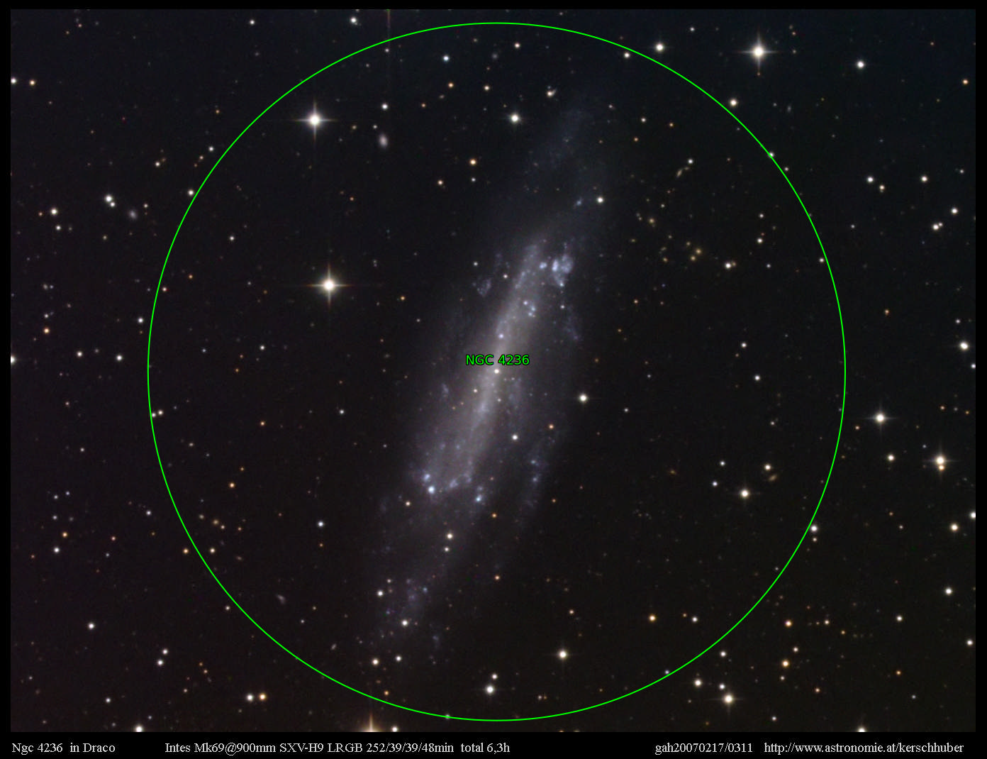 Sternkarten-Overlay (Astrometry.net)