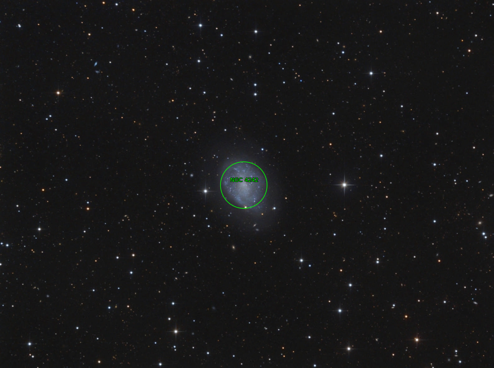 Sternkarten-Overlay (Astrometry.net)