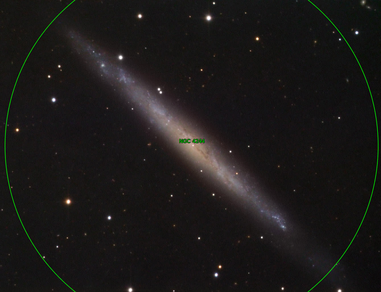 Sternkarten-Overlay (Astrometry.net)