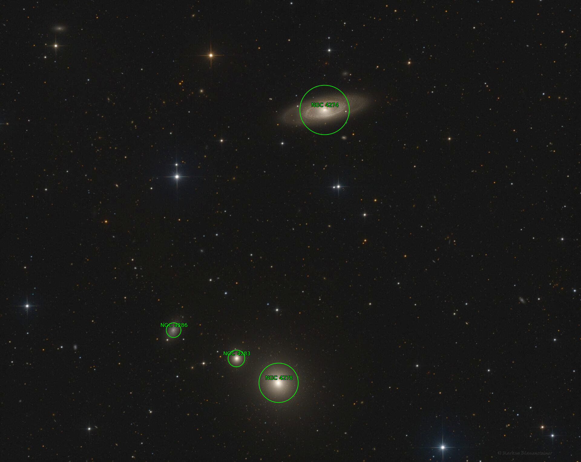Sternkarten-Overlay (Astrometry.net)