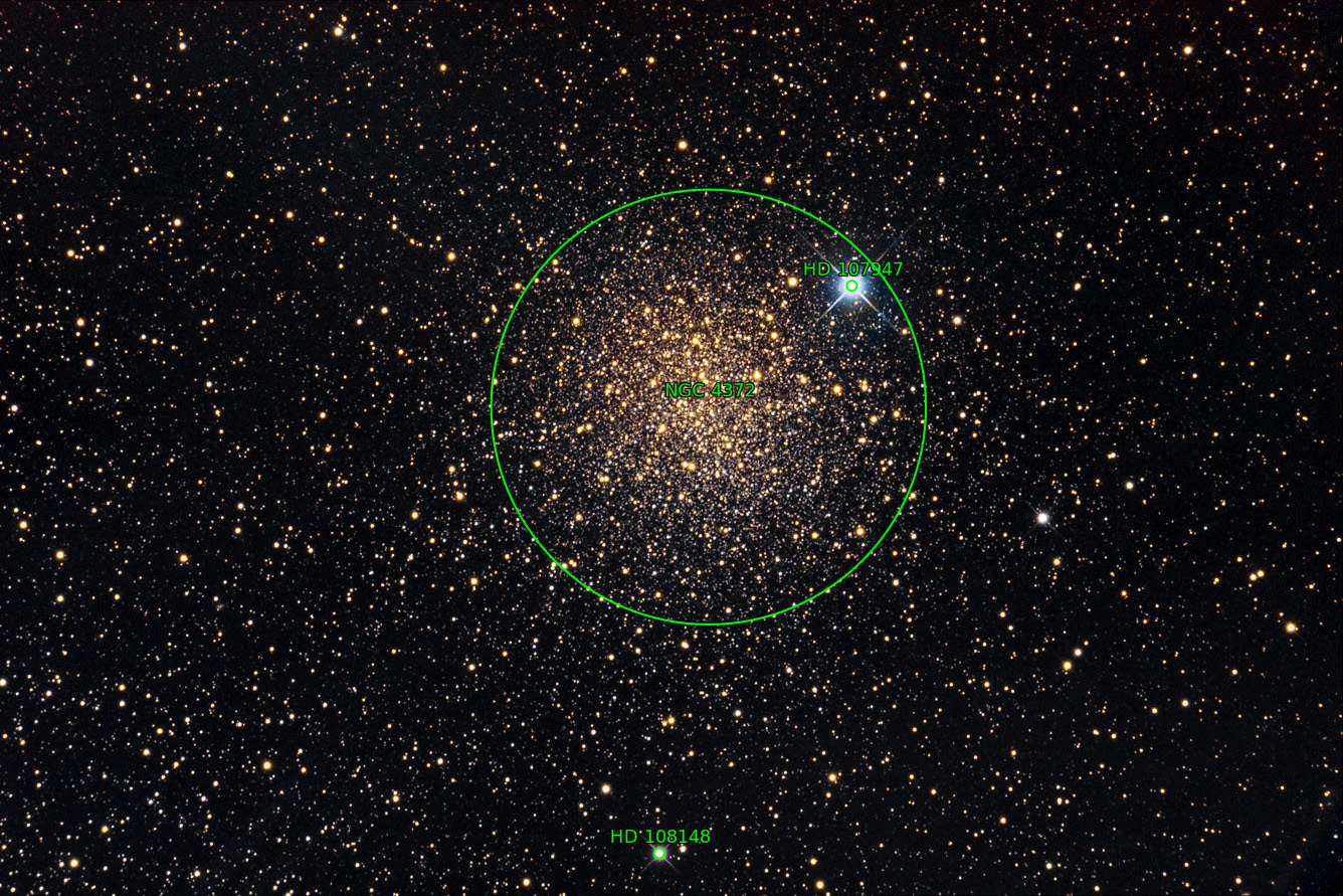 Sternkarten-Overlay (Astrometry.net)