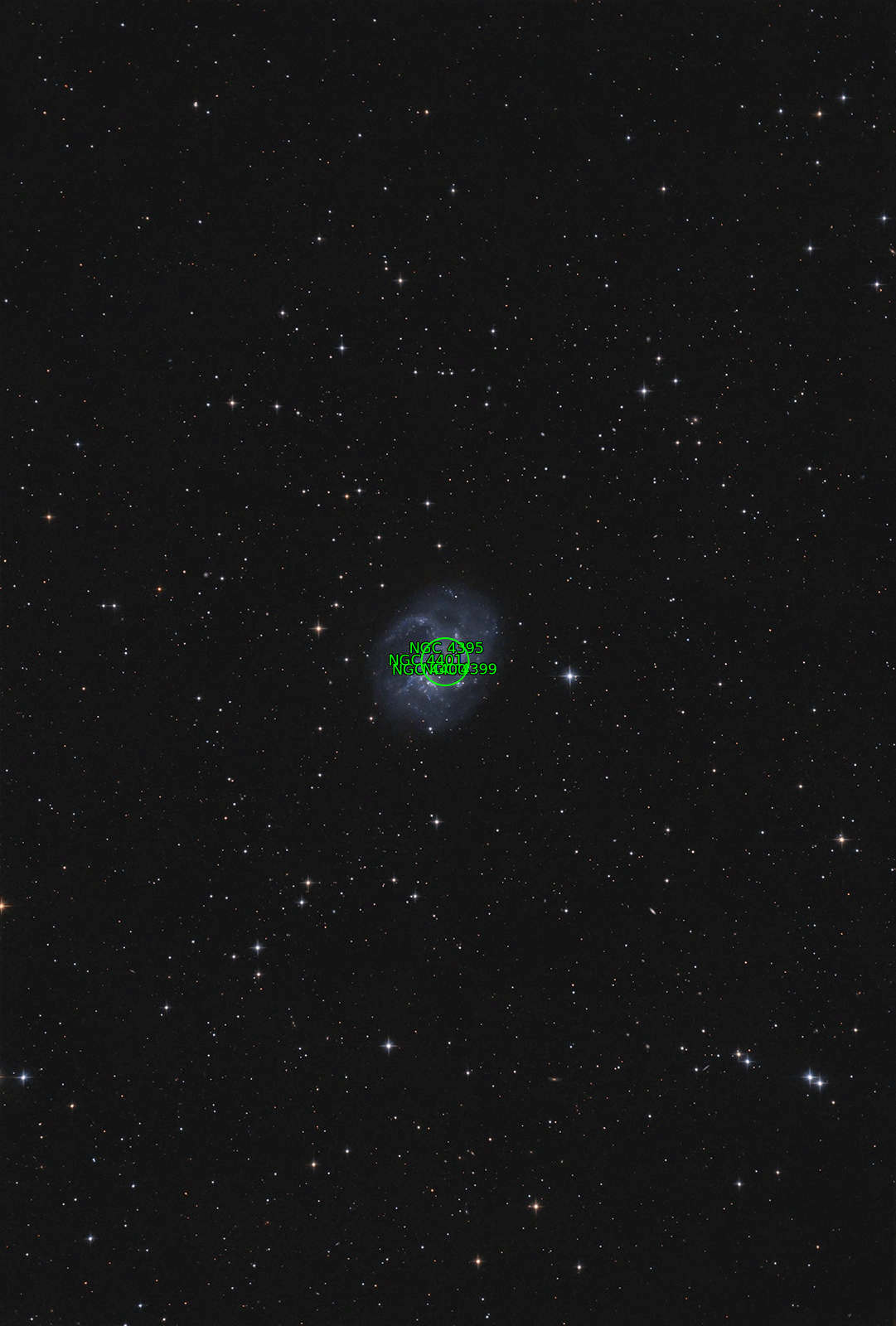 Sternkarten-Overlay (Astrometry.net)