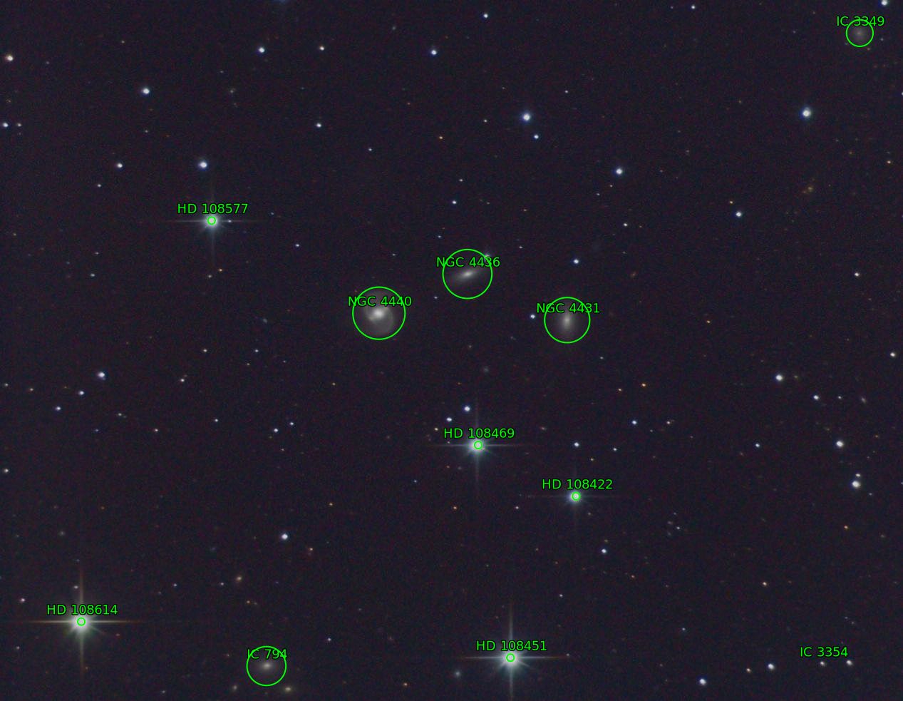 Sternkarten-Overlay (Astrometry.net)