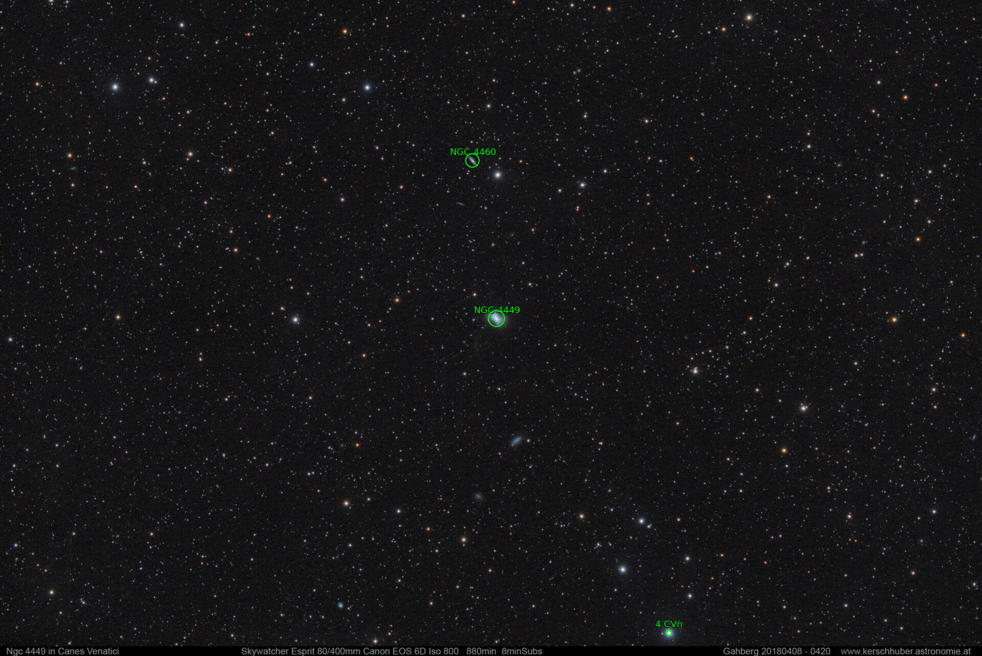 Sternkarten-Overlay (Astrometry.net)