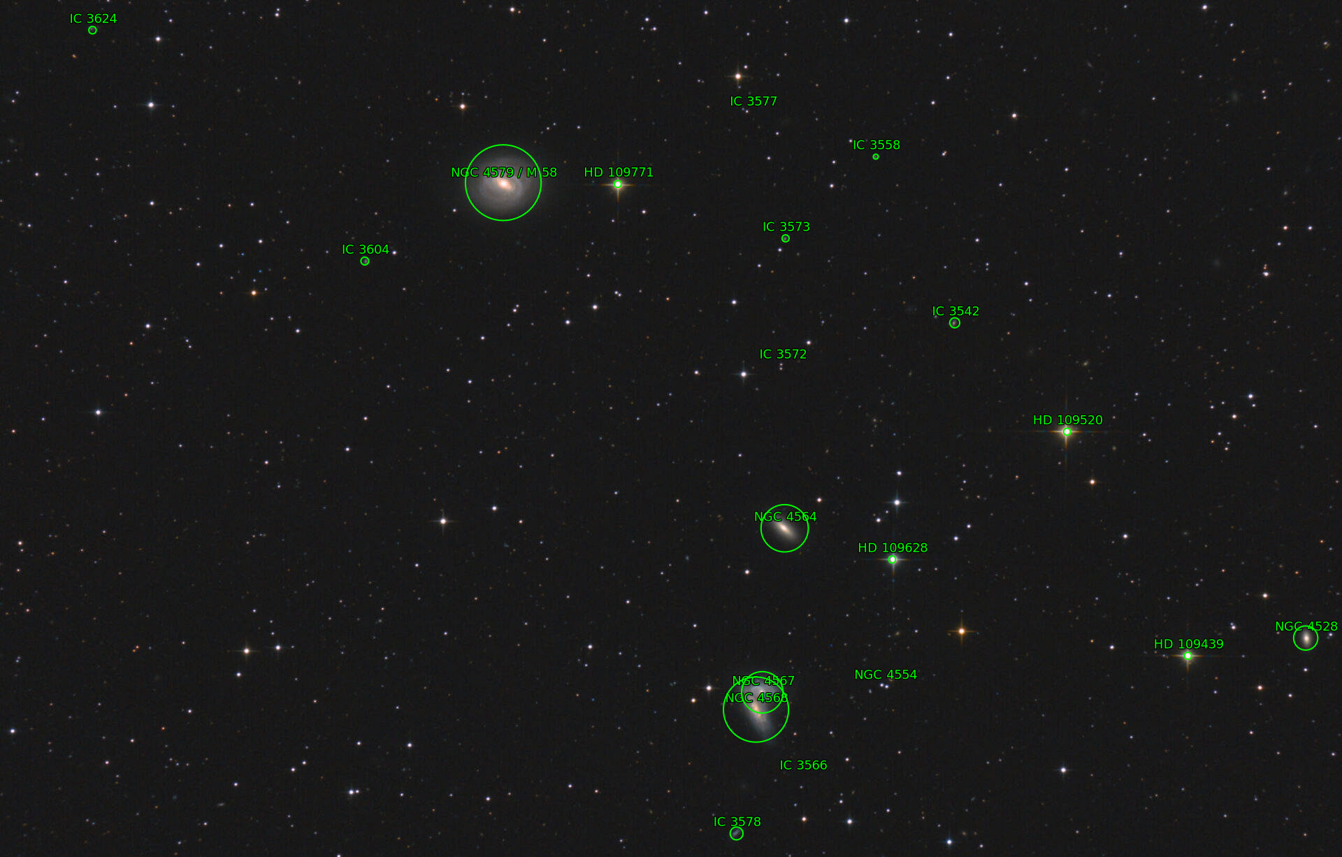 Sternkarten-Overlay (Astrometry.net)
