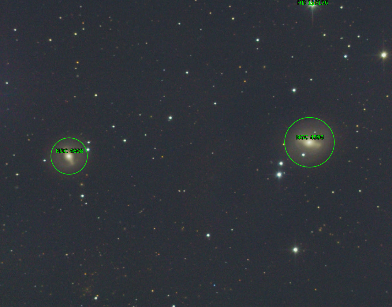 Sternkarten-Overlay (Astrometry.net)