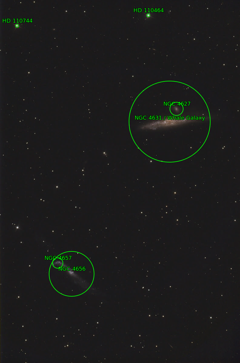 Sternkarten-Overlay (Astrometry.net)