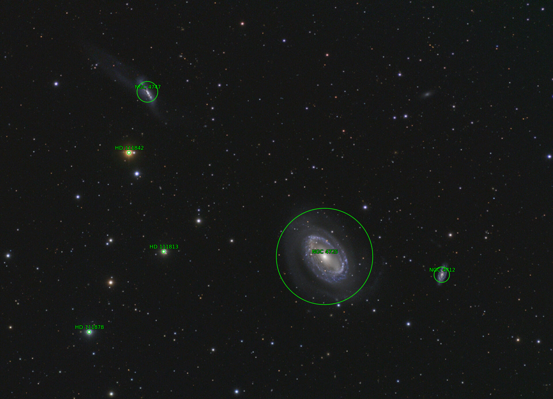 Sternkarten-Overlay (Astrometry.net)