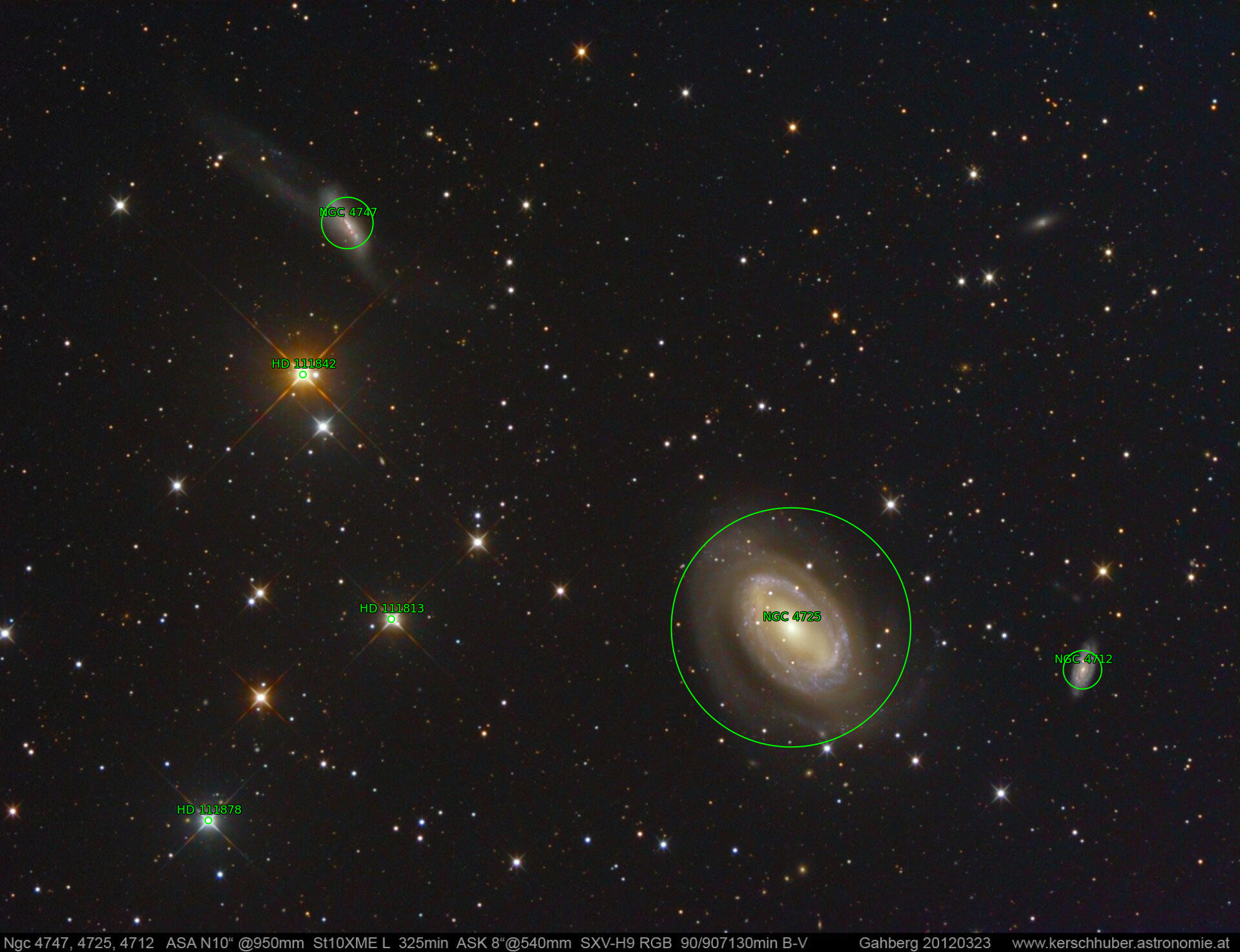 Sternkarten-Overlay (Astrometry.net)