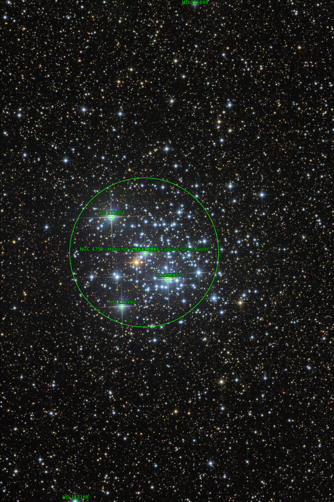 Sternkarten-Overlay (Astrometry.net)