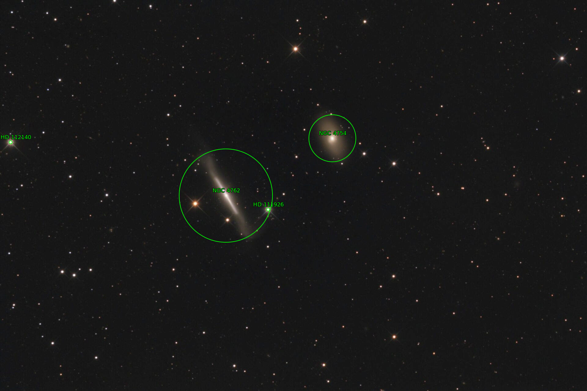 Sternkarten-Overlay (Astrometry.net)
