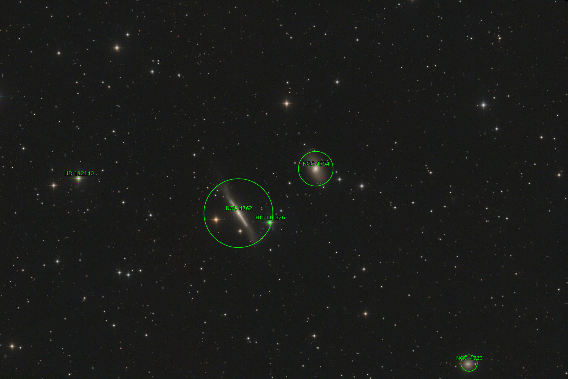 Sternkarten-Overlay (Astrometry.net)