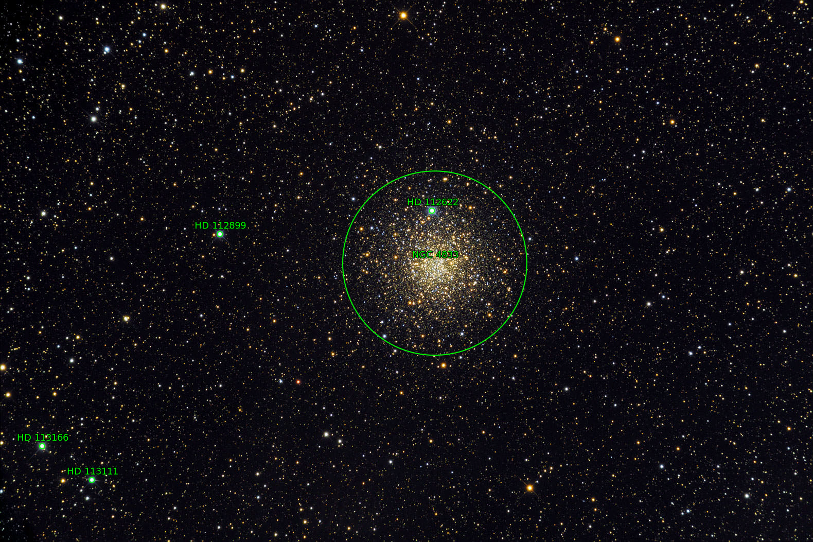 Sternkarten-Overlay (Astrometry.net)