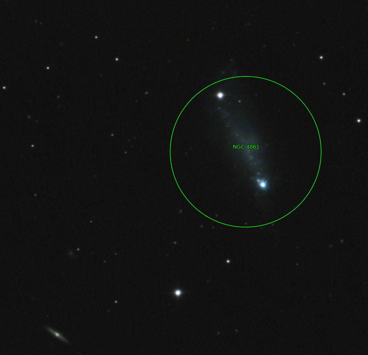 Sternkarten-Overlay (Astrometry.net)