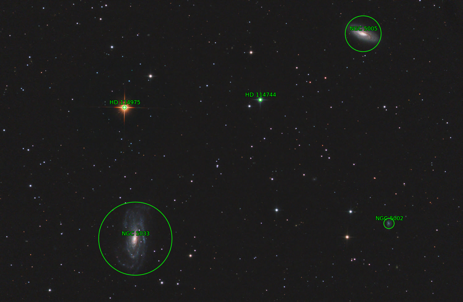 Sternkarten-Overlay (Astrometry.net)