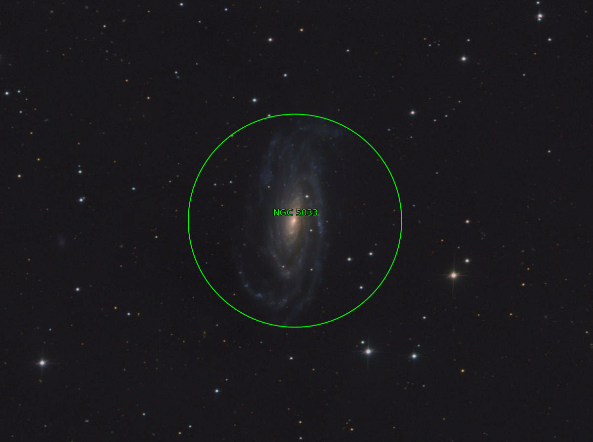 Sternkarten-Overlay (Astrometry.net)