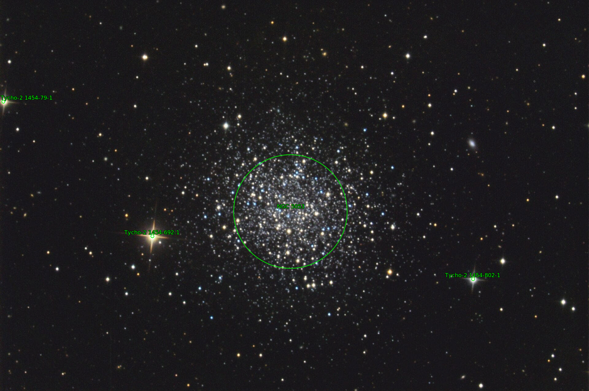 Sternkarten-Overlay (Astrometry.net)