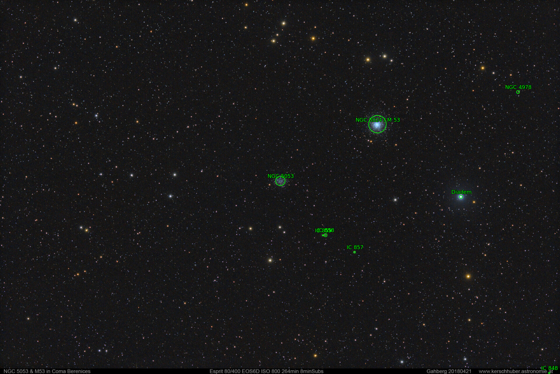 Sternkarten-Overlay (Astrometry.net)