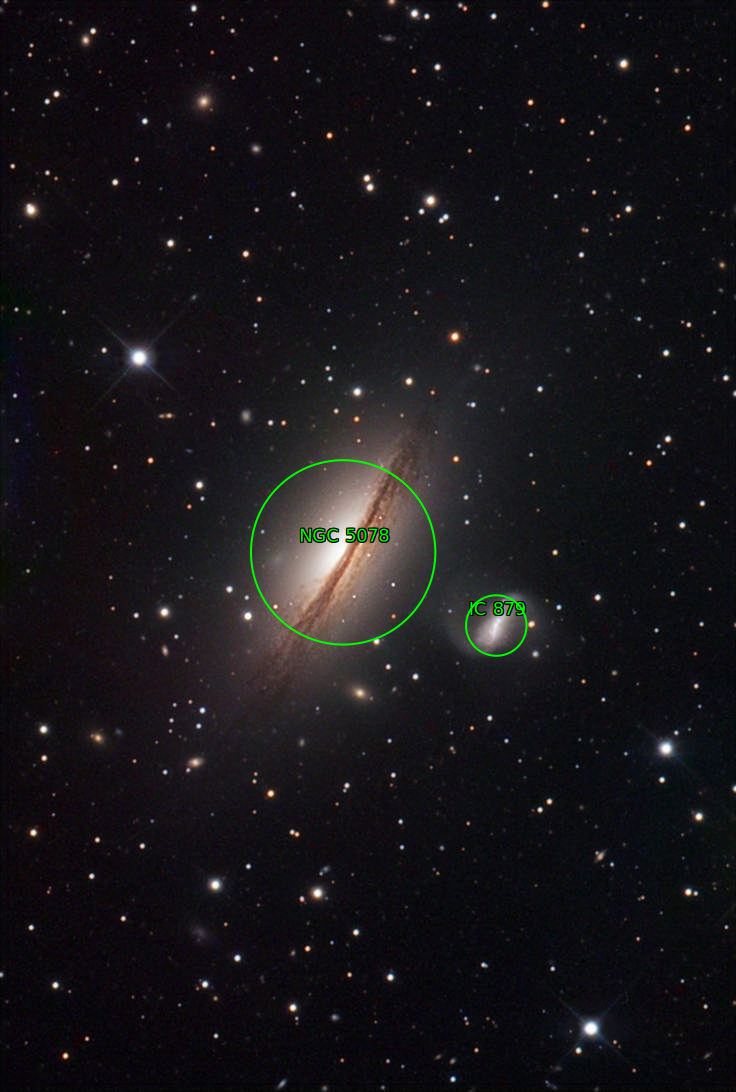 Sternkarten-Overlay (Astrometry.net)