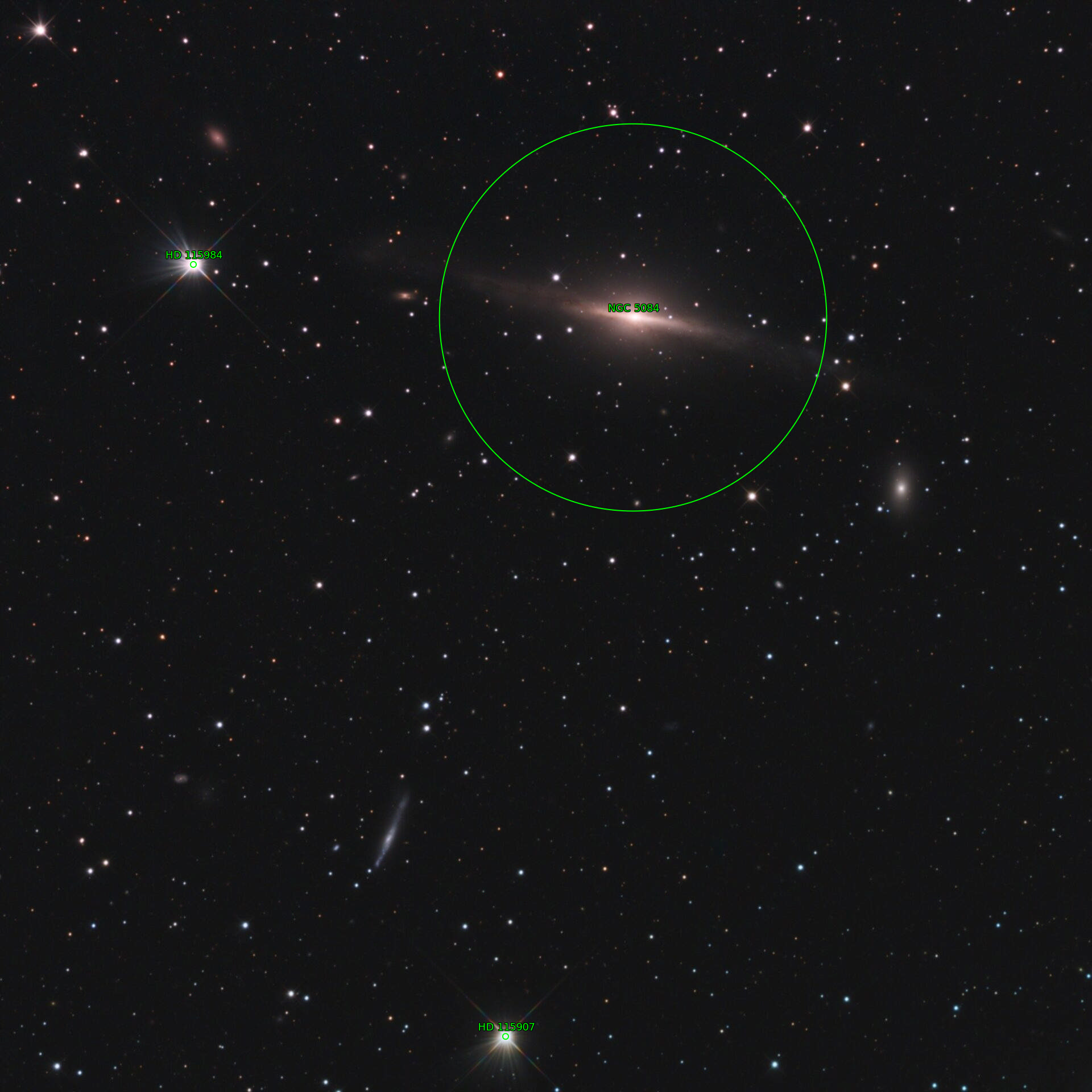 Sternkarten-Overlay (Astrometry.net)