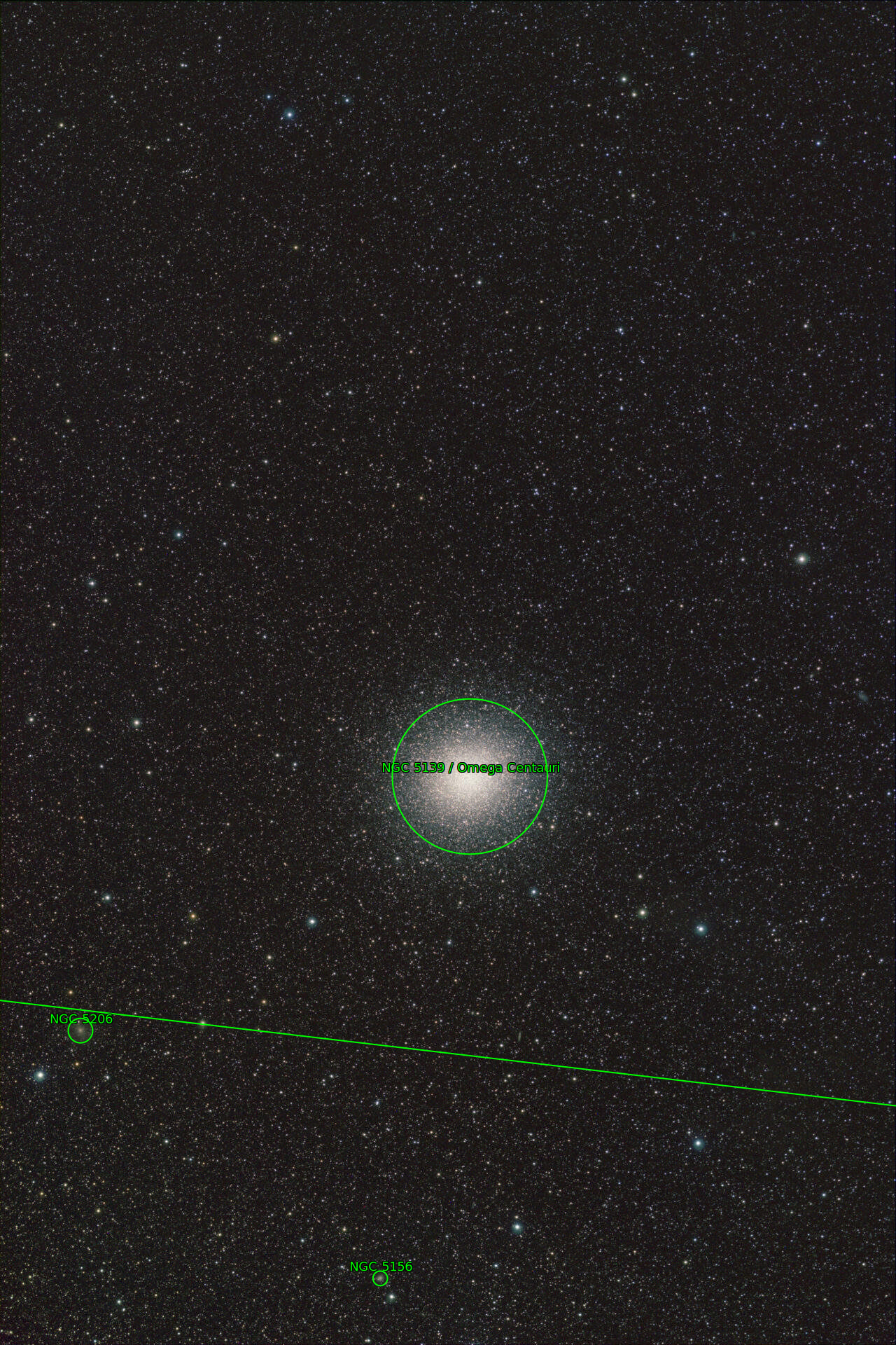 Sternkarten-Overlay (Astrometry.net)