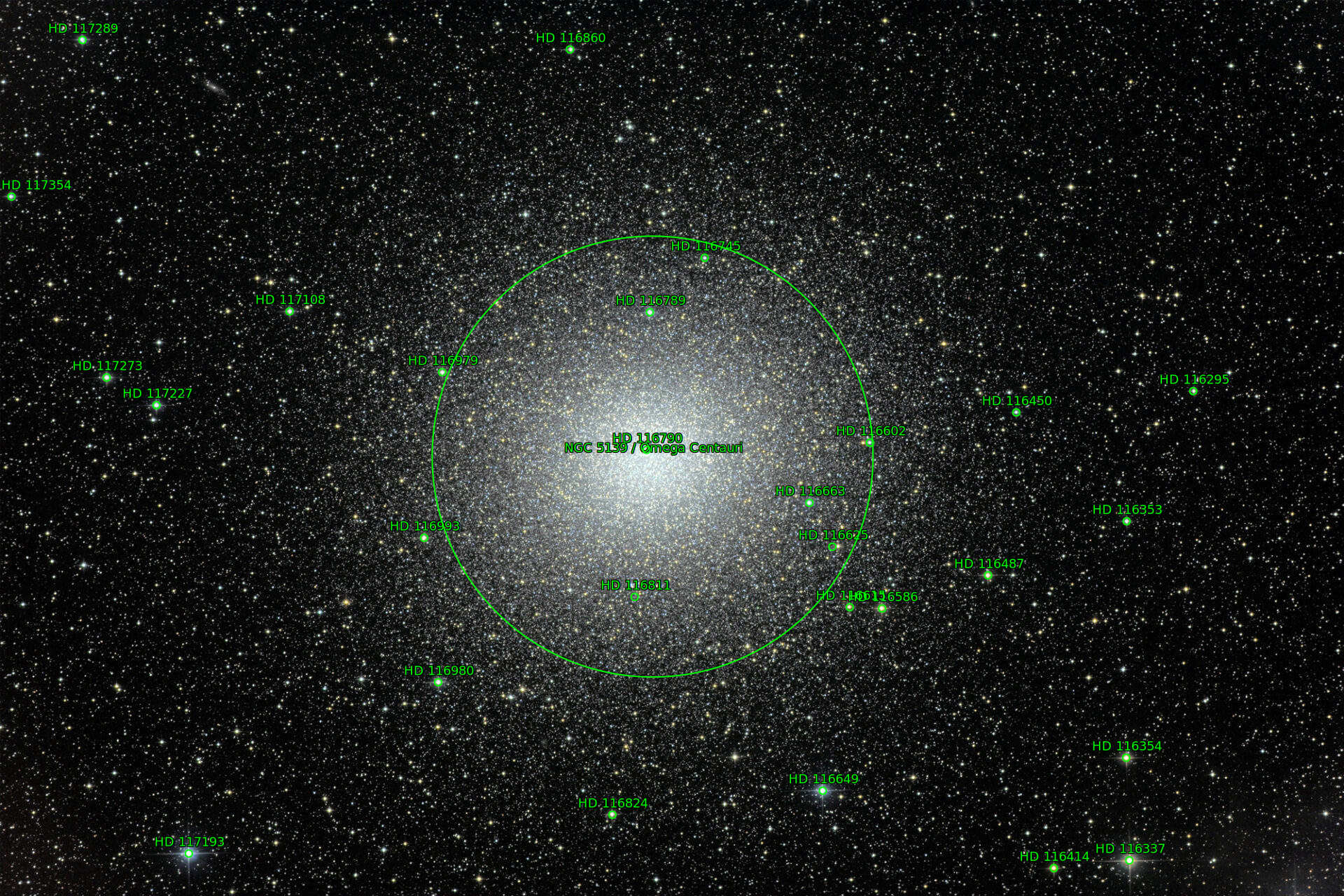 Sternkarten-Overlay (Astrometry.net)