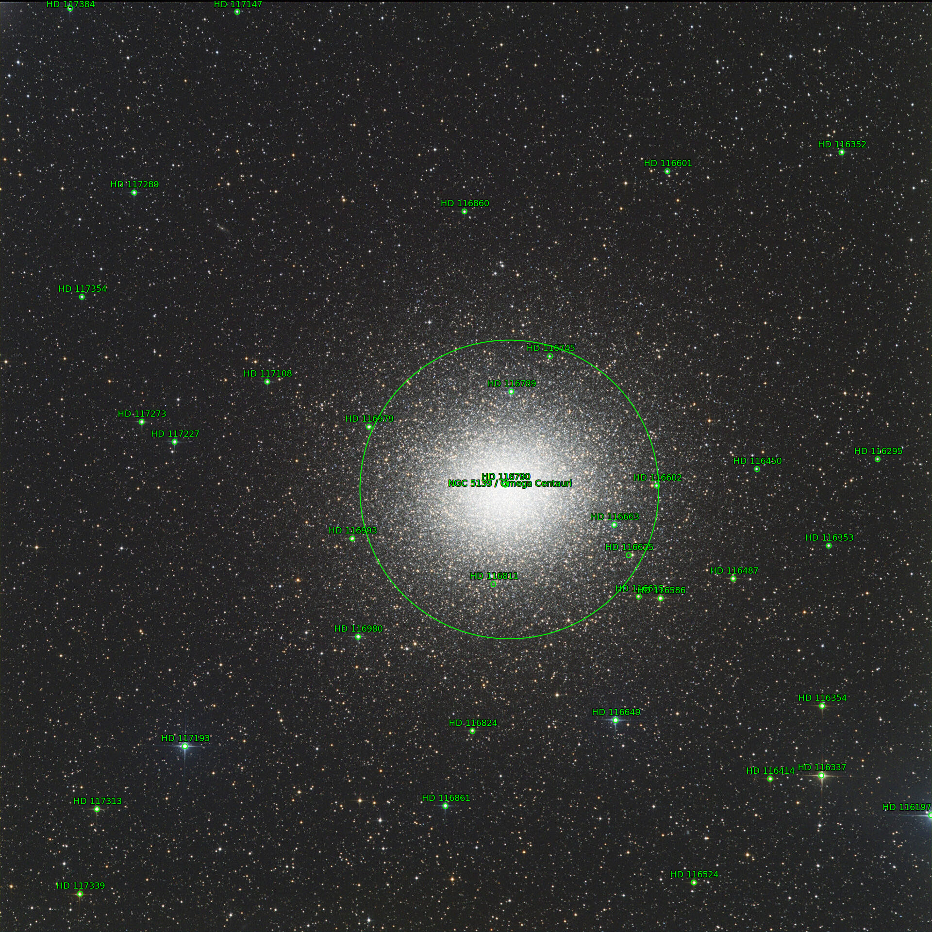 Sternkarten-Overlay (Astrometry.net)