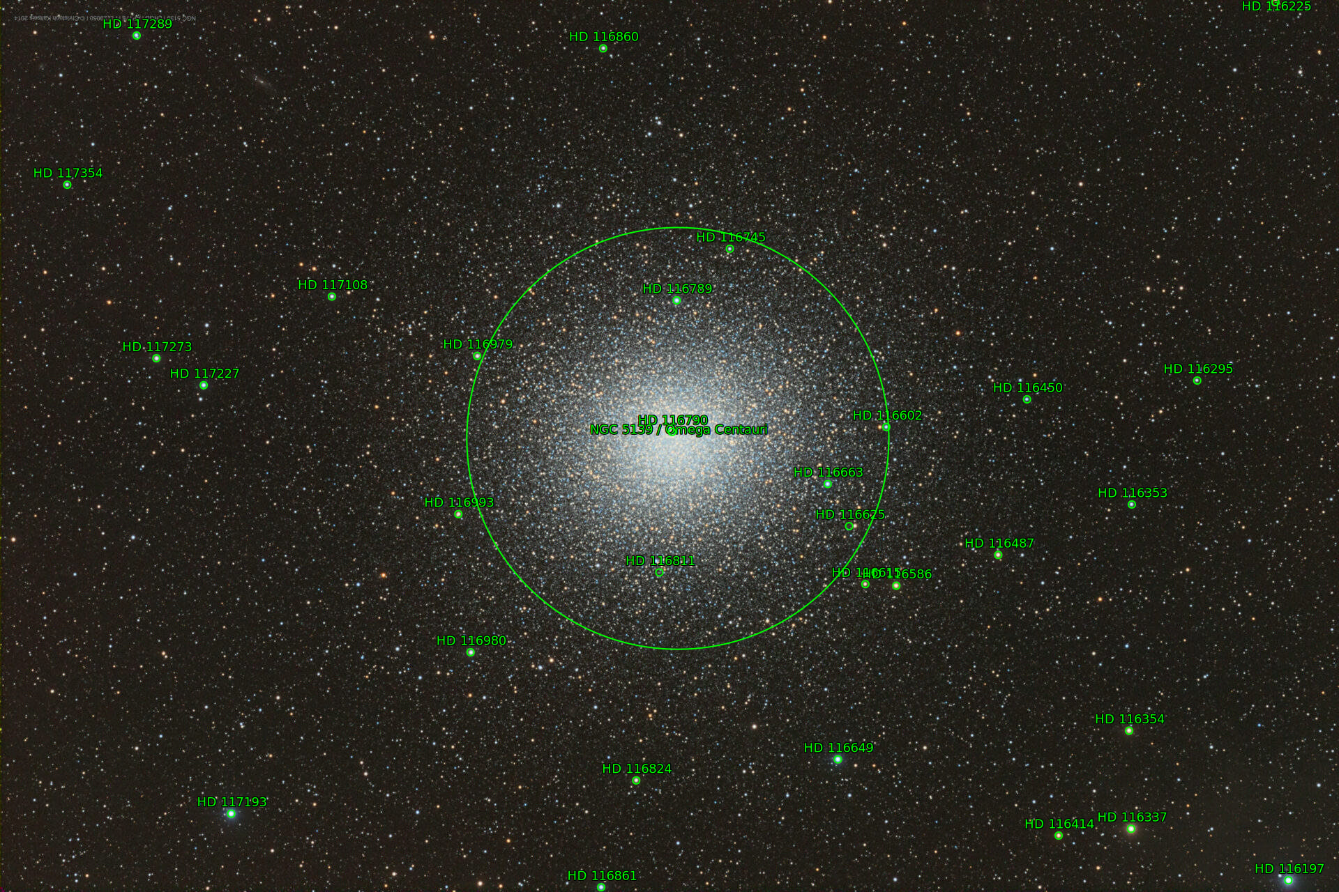 Sternkarten-Overlay (Astrometry.net)