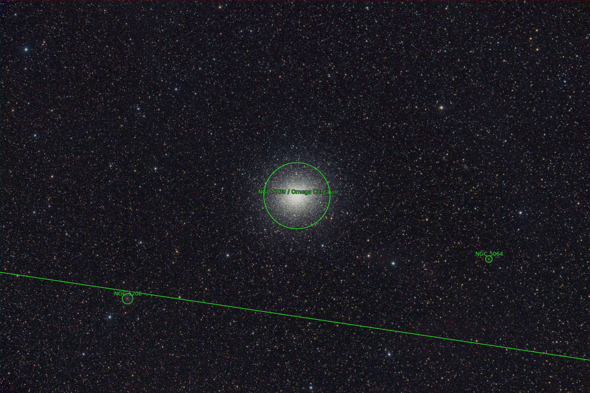 Sternkarten-Overlay (Astrometry.net)