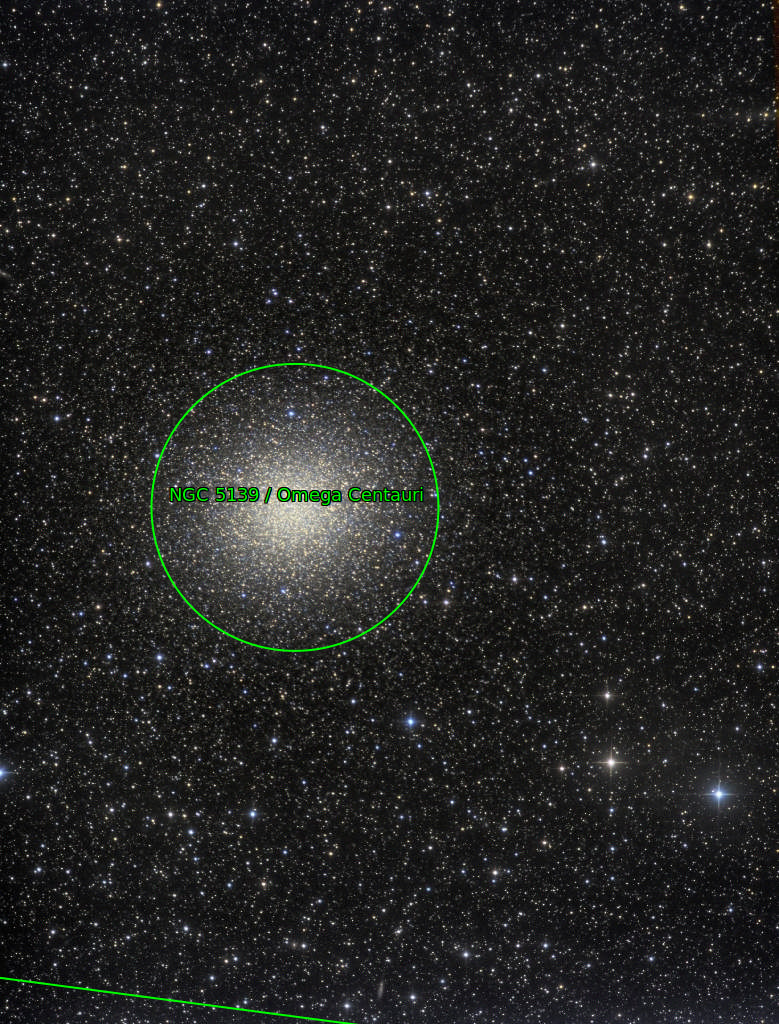 Sternkarten-Overlay (Astrometry.net)