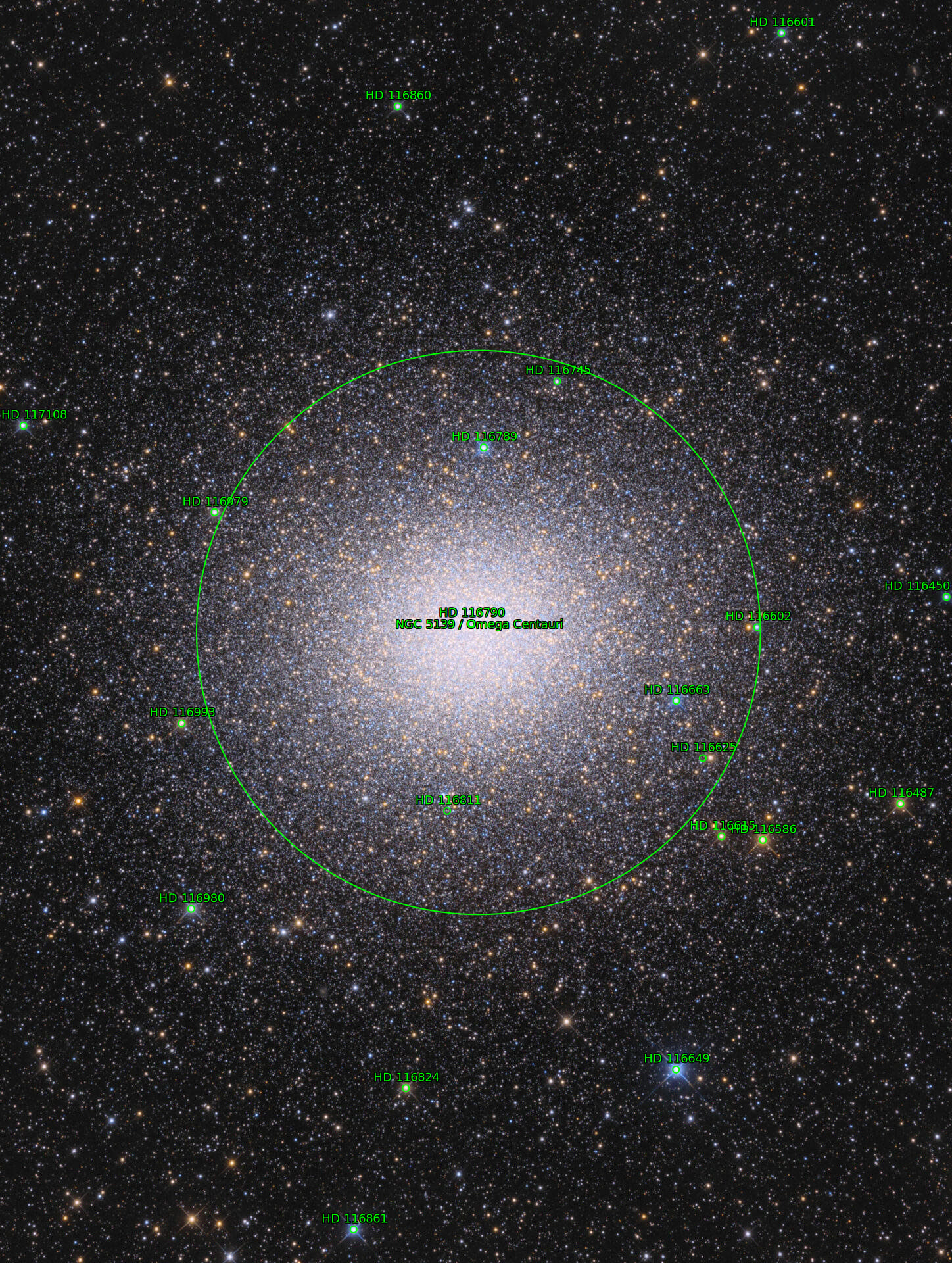 Sternkarten-Overlay (Astrometry.net)