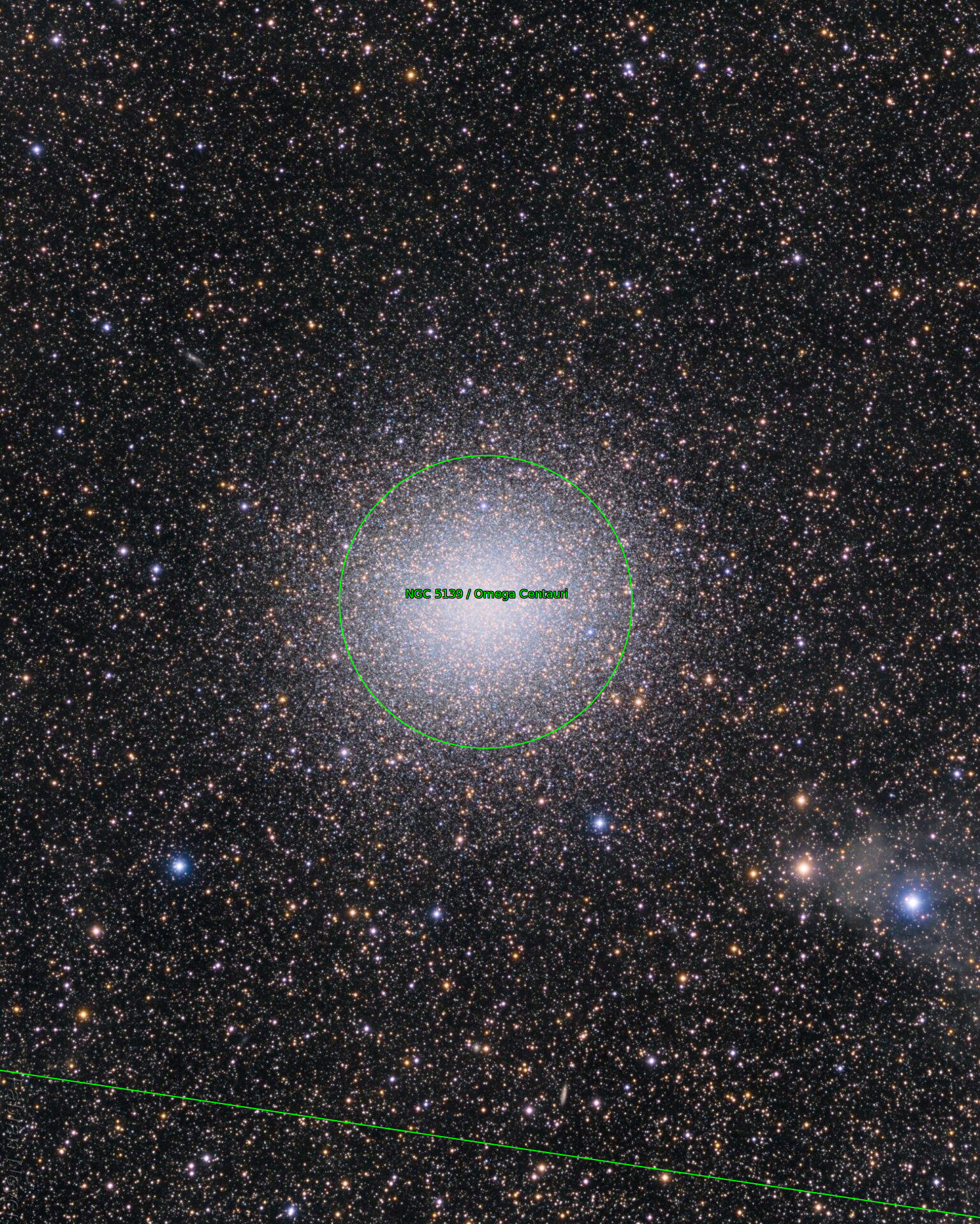 Sternkarten-Overlay (Astrometry.net)