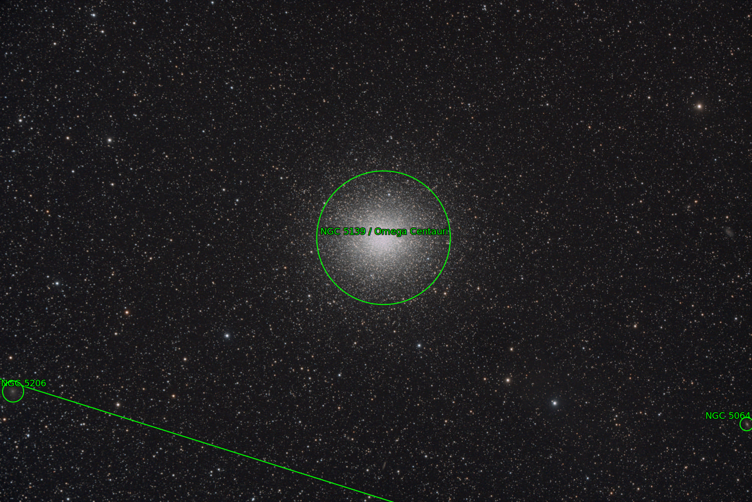 Sternkarten-Overlay (Astrometry.net)