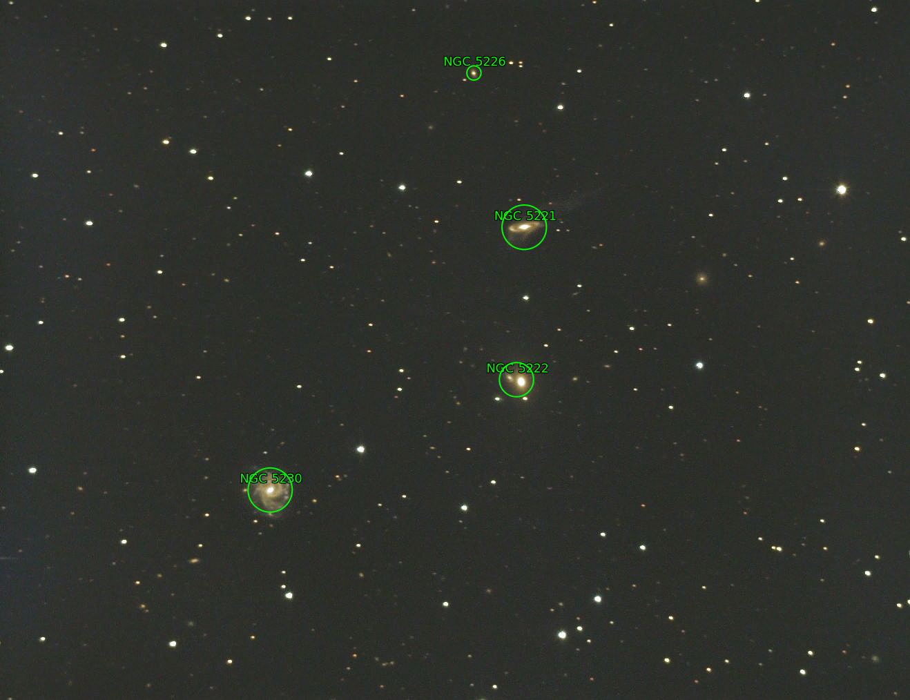 Sternkarten-Overlay (Astrometry.net)