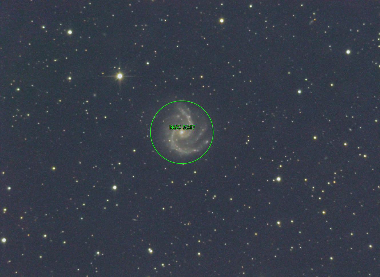 Sternkarten-Overlay (Astrometry.net)