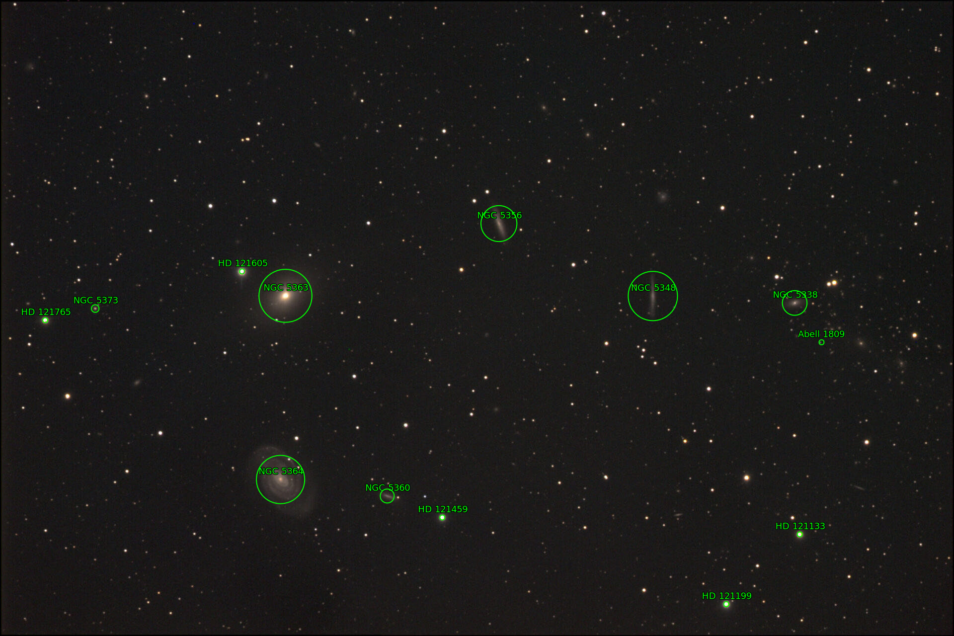 Sternkarten-Overlay (Astrometry.net)