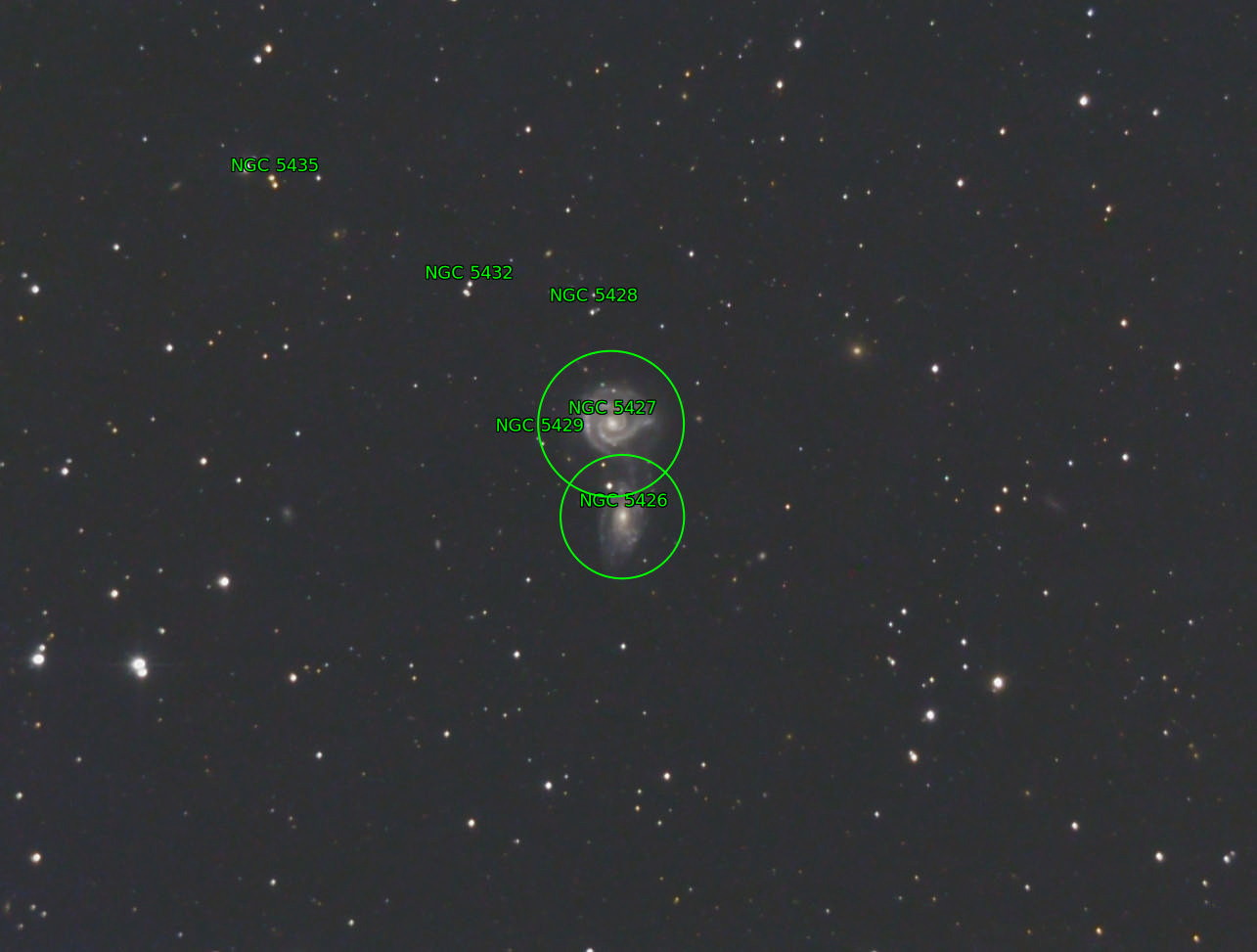 Sternkarten-Overlay (Astrometry.net)