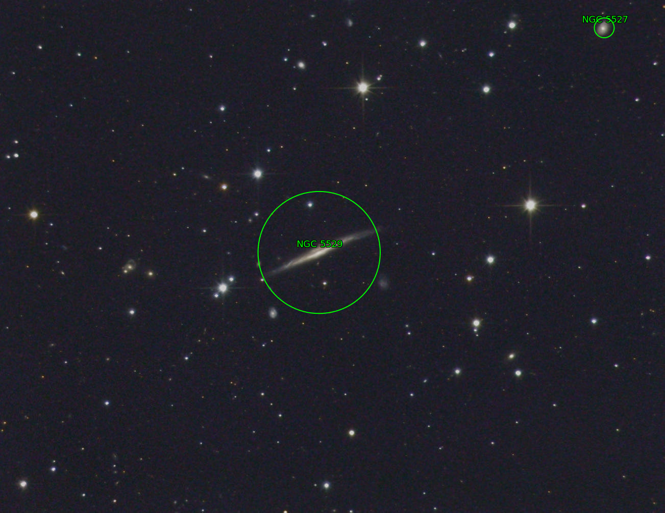 Sternkarten-Overlay (Astrometry.net)