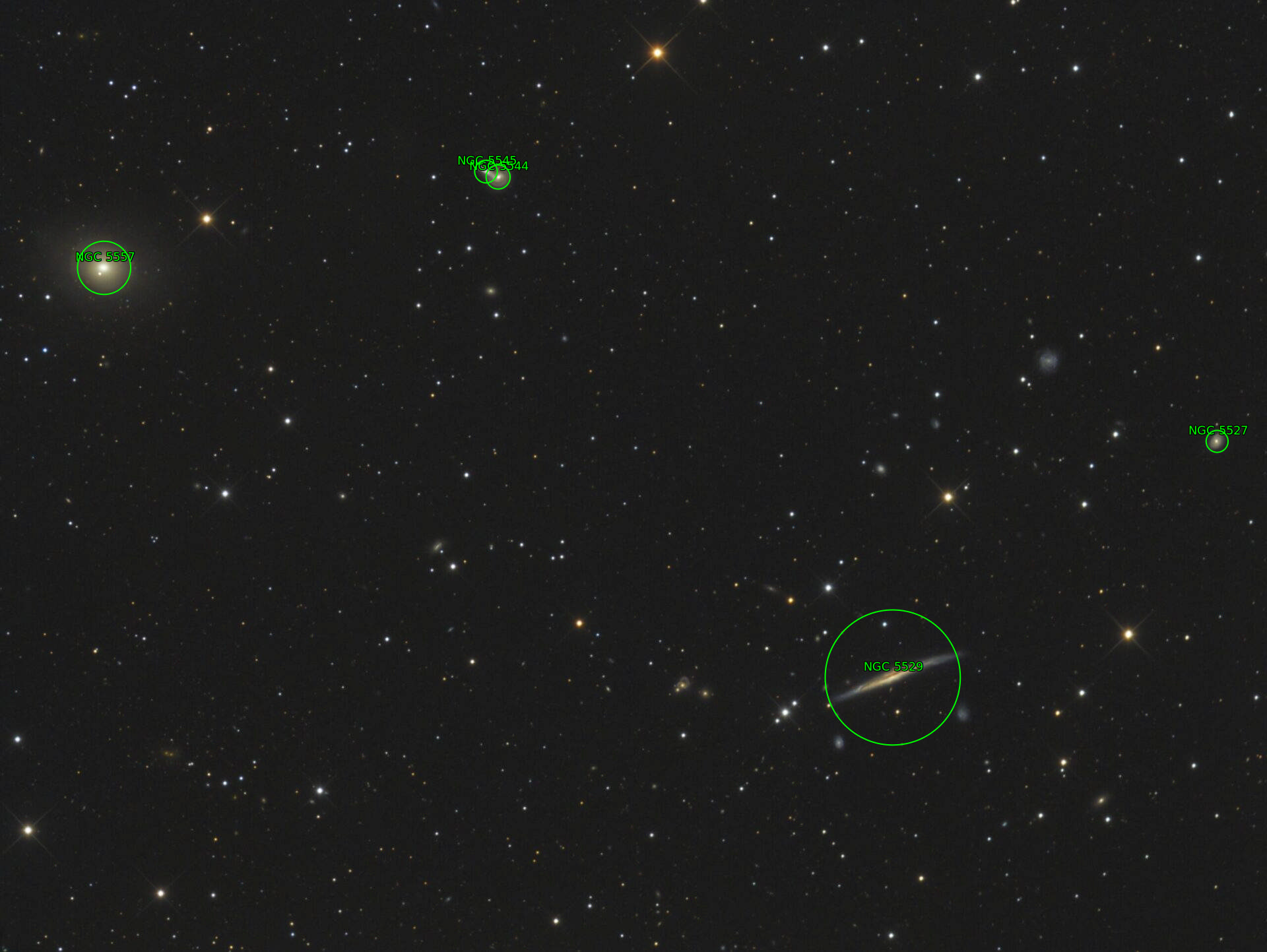 Sternkarten-Overlay (Astrometry.net)