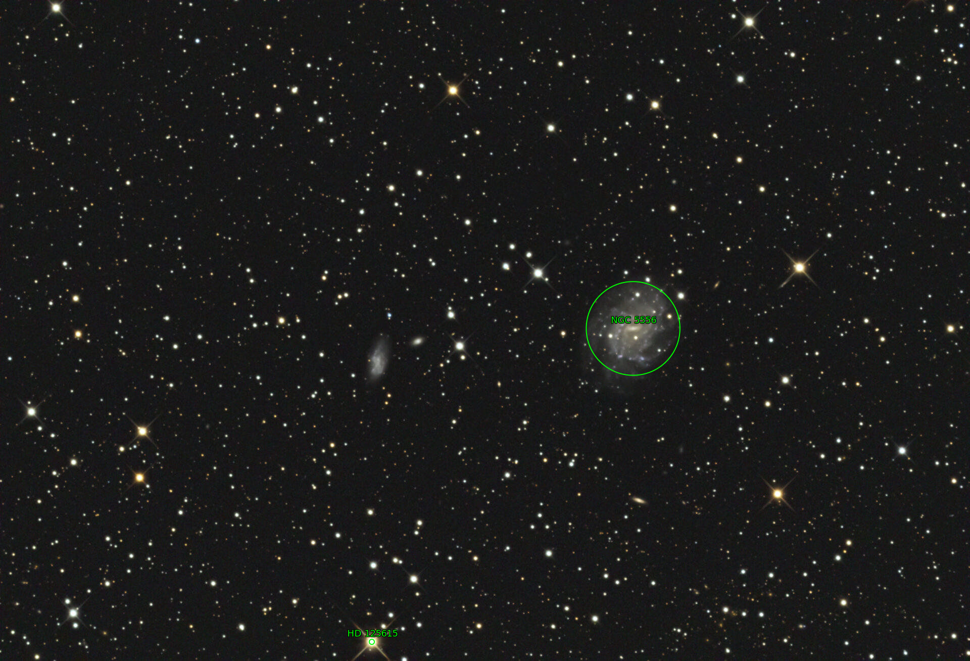 Sternkarten-Overlay (Astrometry.net)