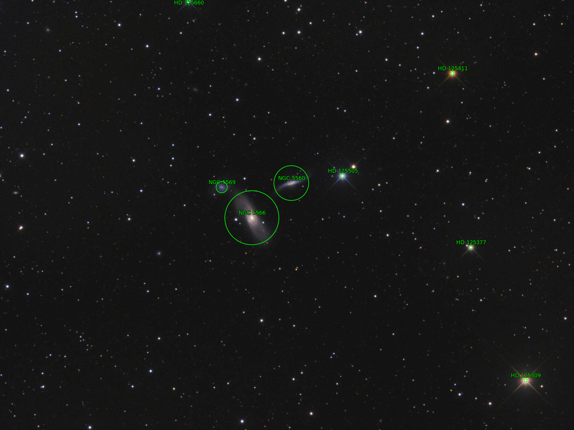Sternkarten-Overlay (Astrometry.net)