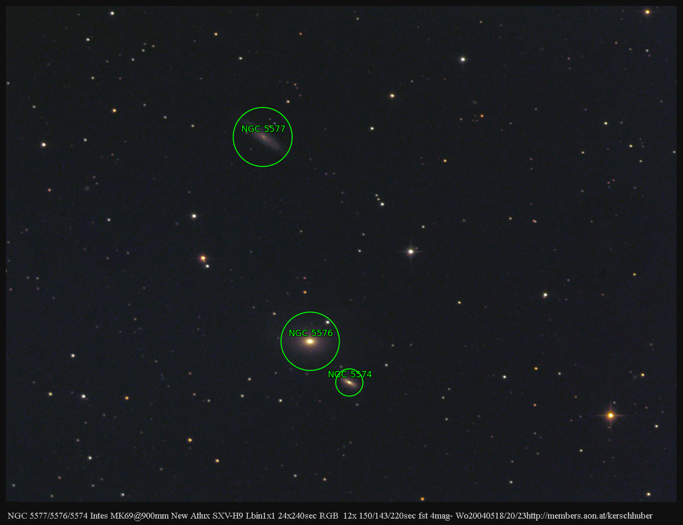 Sternkarten-Overlay (Astrometry.net)