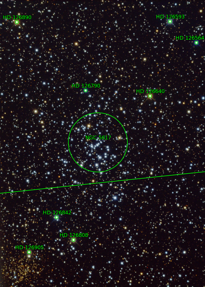Sternkarten-Overlay (Astrometry.net)