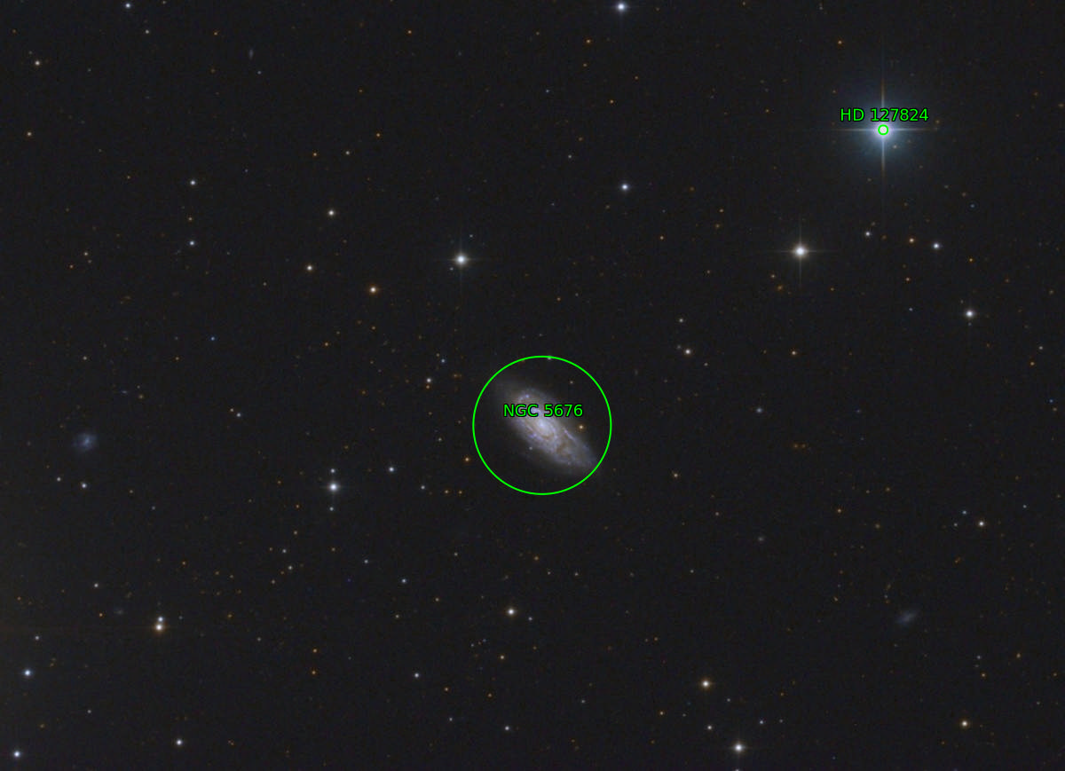 Sternkarten-Overlay (Astrometry.net)