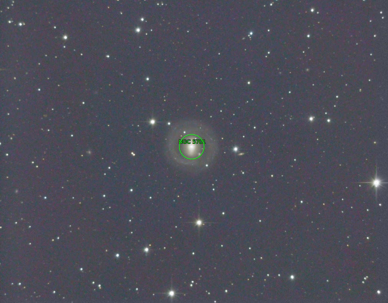 Sternkarten-Overlay (Astrometry.net)