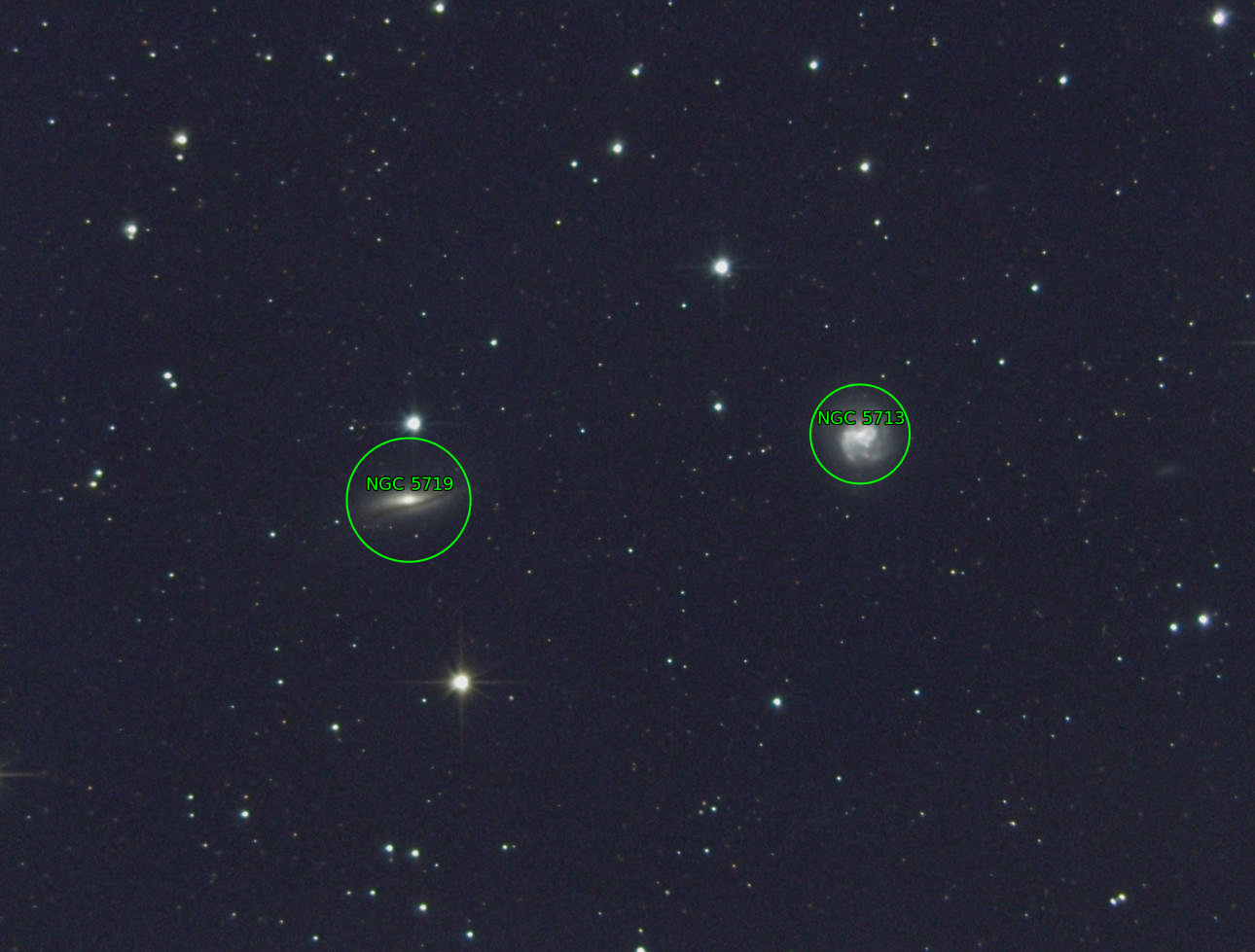 Sternkarten-Overlay (Astrometry.net)