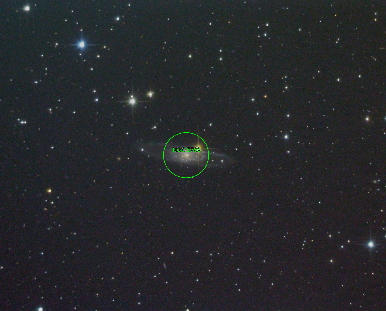 Sternkarten-Overlay (Astrometry.net)